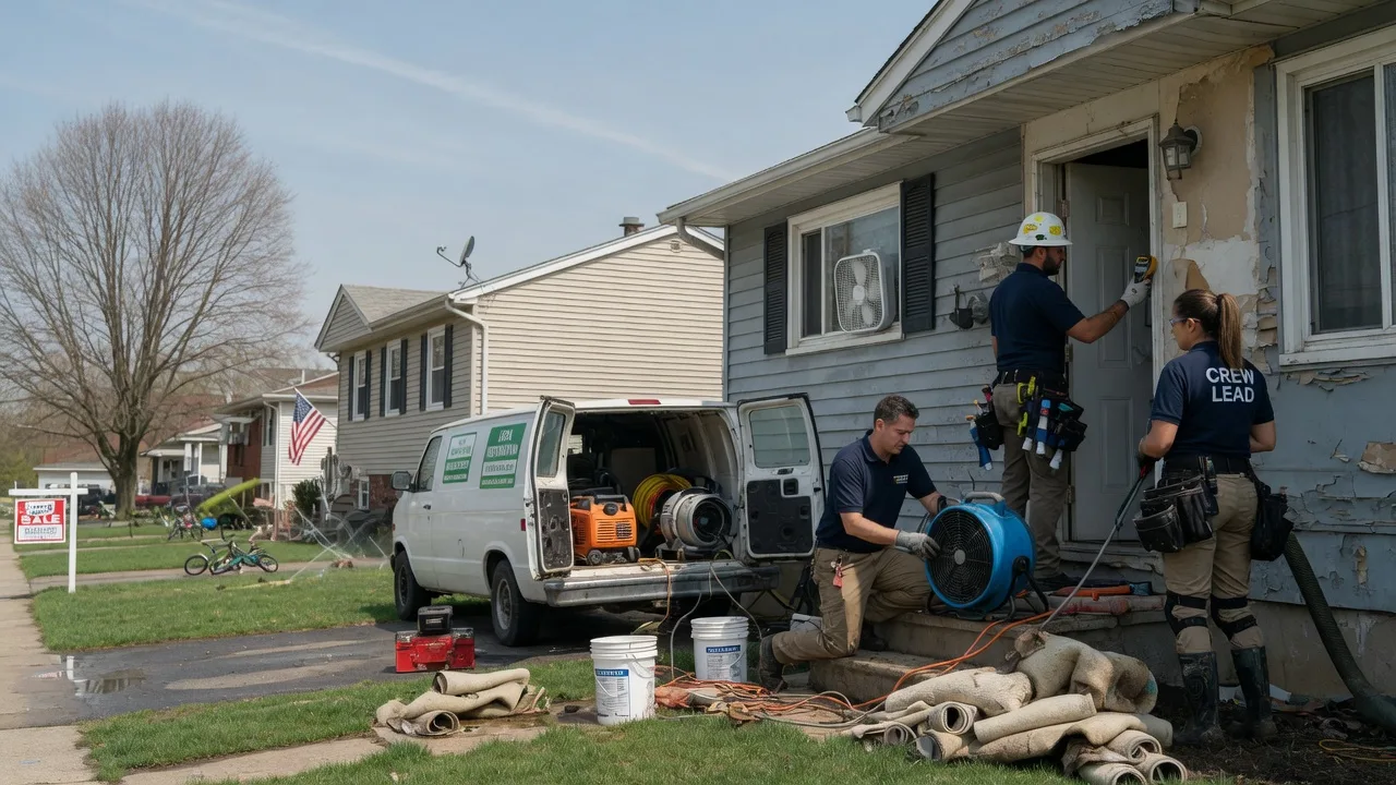 Flood Cleanup in Calliham, TX near me